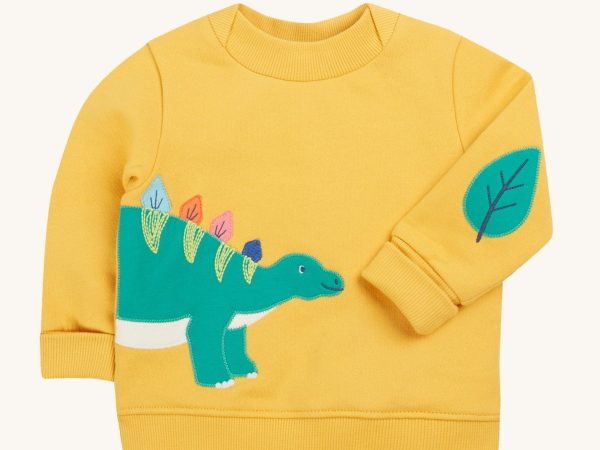 Frugi Easy On Jumper - Bumblebee / Dino