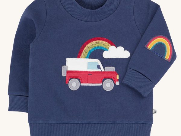 Frugi Easy On Jumper - Navy / Car