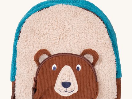 Frugi Fleece Character Backpack - Beary Wild