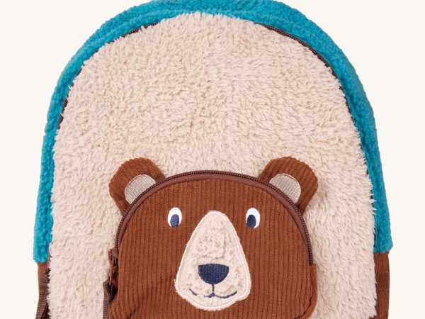 Frugi Fleece Character Backpack - Beary Wild