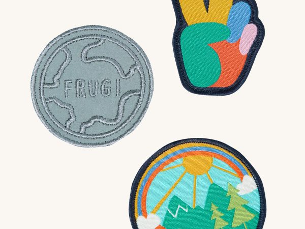 Frugi Get Outside/Rainbow Patch It - 3 Pack