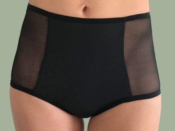FLUX Hi-Waist Period Pants Light - Black