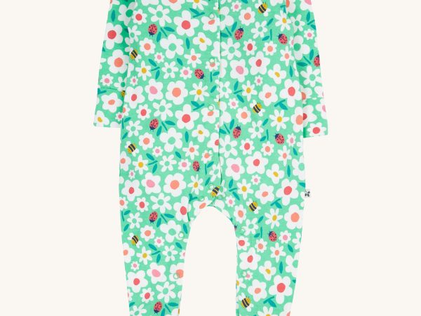 Frugi Lovely Babygrow- Busy Bugs