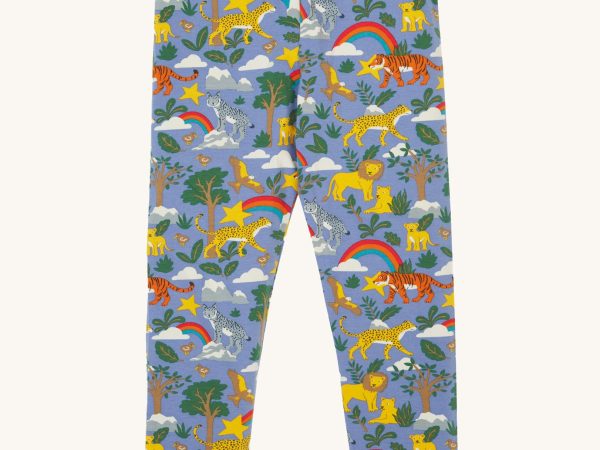 Frugi Libby Leggings - Grape / Into The Wild