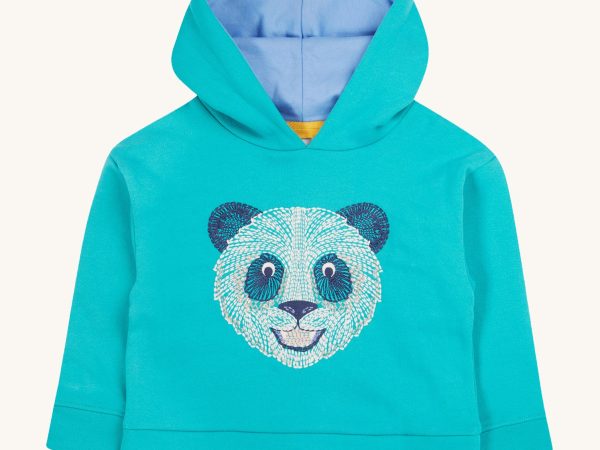 Frugi Lissie Oversized Hoodie - Panda