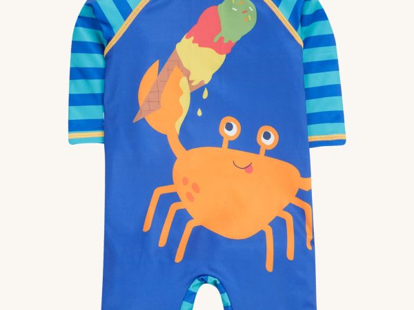 Frugi Little Sun Safe Suit - Crab