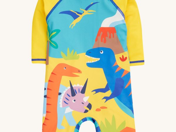 Frugi Little Sun Safe Suit - Dino