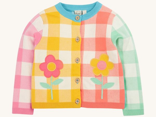 Frugi Maggie Cardigan - Daisy Check