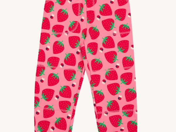 Frugi Malpas Joggers - Strawberry Pals