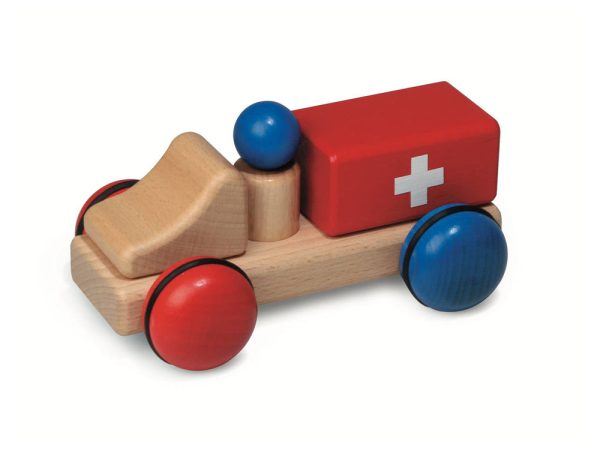 Fagus Mini Wooden Ambulance