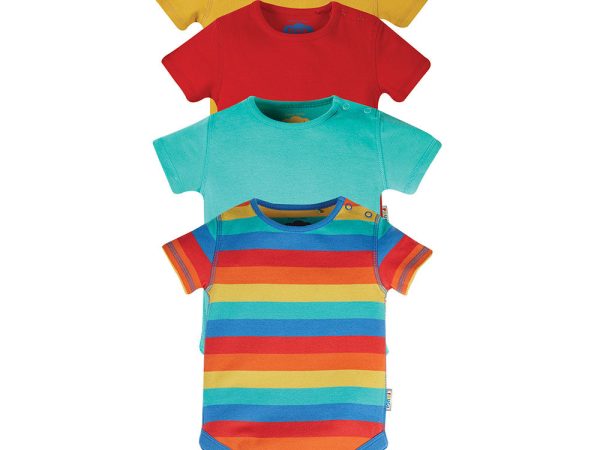 Frugi Over the Rainbow Body - 4 Pack