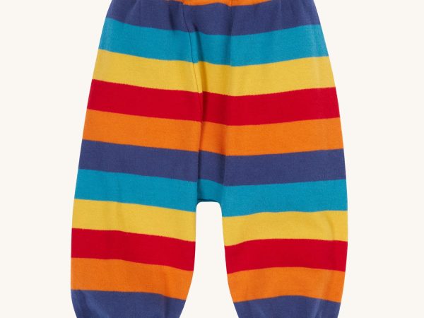 Frugi Parsnip Pants - Chunky Rainbow Stripe