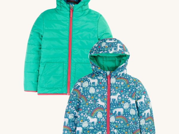 Frugi Reversible Toasty Trail Jacket - Wild Horses