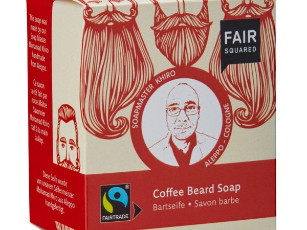 Fair Squared Coffee Beard Soap 2x 80g