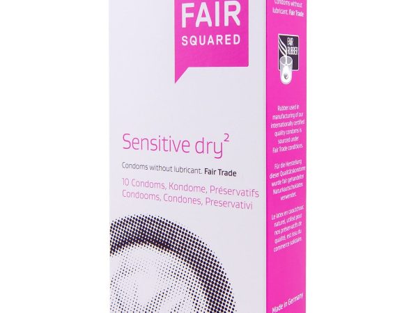 Fair Squared Fairtrade Sensitive Condoms x 10