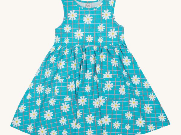 Frugi Summer Holiday Dress - Floral Check