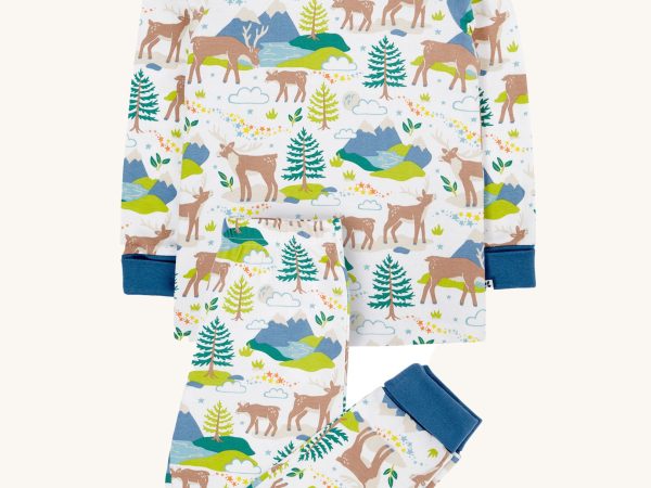 Frugi Sundown Pyjamas - Reindeer Fields