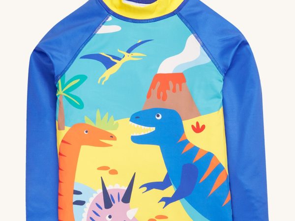 Frugi Sun Safe Rash Vest - Dino