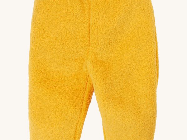 Frugi Ted Fleece Pull Ups - Gold