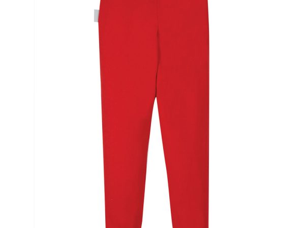Frugi True Red Everyday Cuffed Leggings