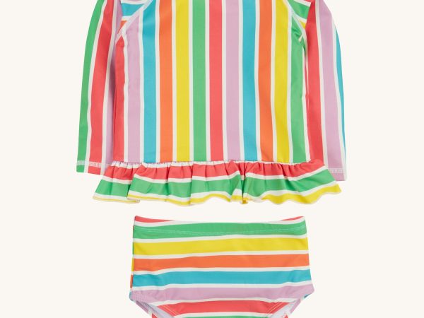 Frugi Waverley Rash Vest Set - Summer Stripe