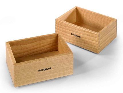 Fagus Wooden Toy Stacking Boxes - 2 Pack