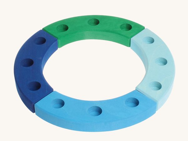 Grimm's 12-Hole Blue-Green Celebration Ring