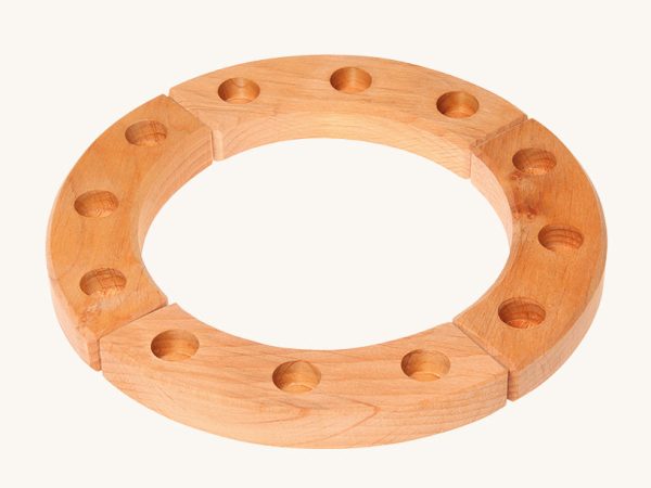 Grimm's 12-Hole Natural Celebration Ring