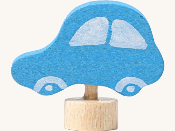 Grimm's Blue Car Decorative Figure