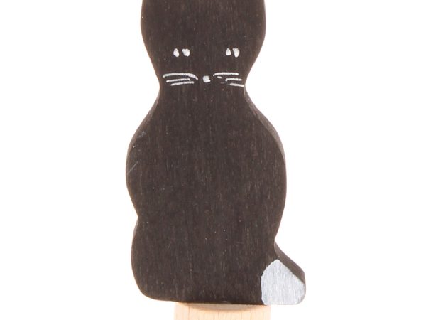 Grimm's Black Cat Decorative Figure