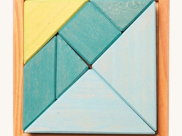 Grimm's Blue & Green Tangram