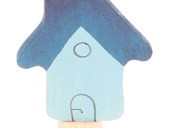 Grimm's Blue House Decorative Figure