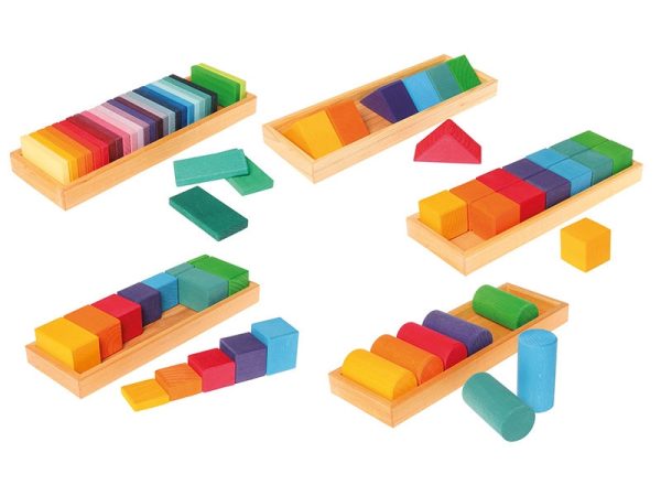 Grimm's Building Set Shapes & Colours