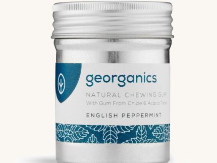 Georganics Chewing Gum - English Peppermint