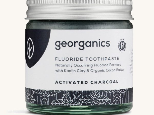 Georganics Fluoride Toothpaste - Charcoal