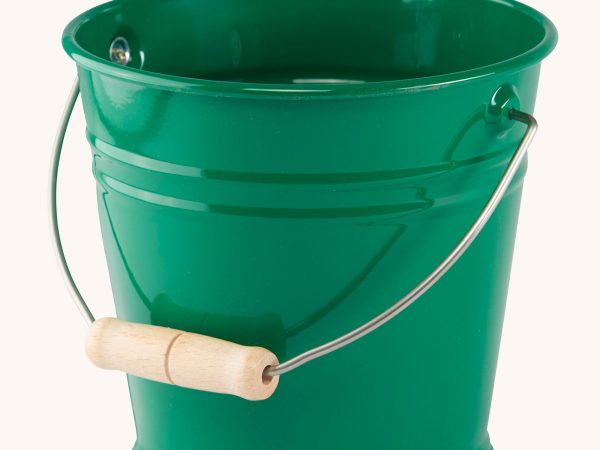 Glückskäfer Green Metal Bucket