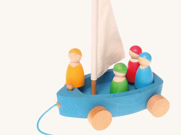 Grimm's Large Land Yacht with 4 Sailors