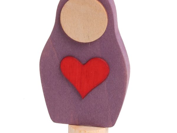 Grimm's Matryoshka Heart Decorative Figure