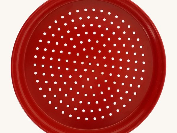 Glückskäfer Metal Sand Sieve - Red