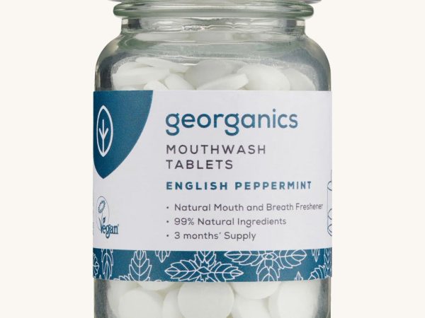 Georganics Mouthwash Tablets - Peppermint