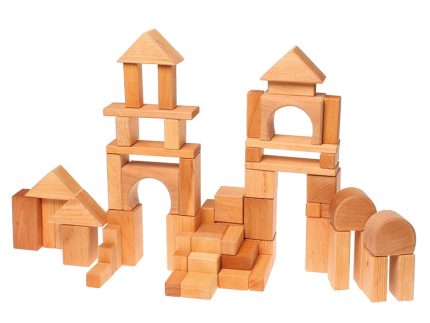 Grimm's 60 Natural Geo Blocks