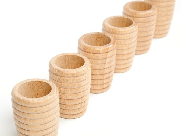 Grapat 6 Natural Honeycomb Cups