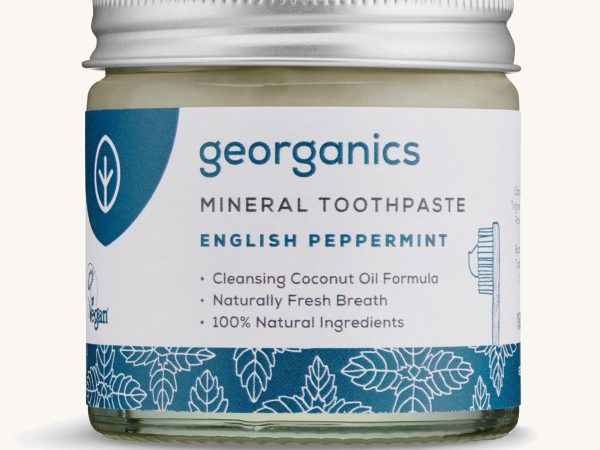Georganics Natural Toothpaste – English Peppermint