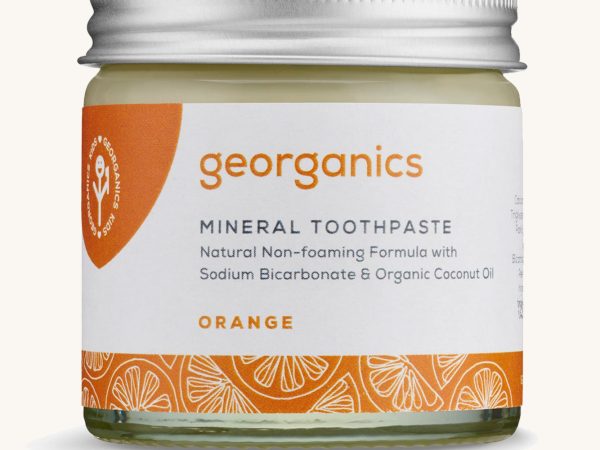 Georganics Natural Toothpaste - Orange