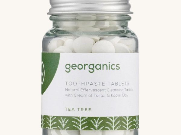 Georganics Natural Toothtablets - Tea Tree x120