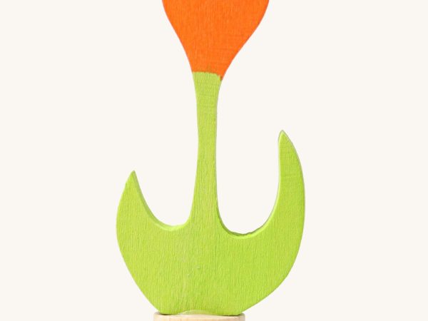 Grimm's Orange Tulip Decorative Figure
