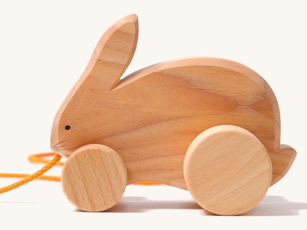 Grimm's Pull Along Bobbing Rabbit