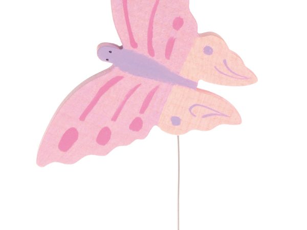 Grimm's Pink Butterfly Decorative Figure