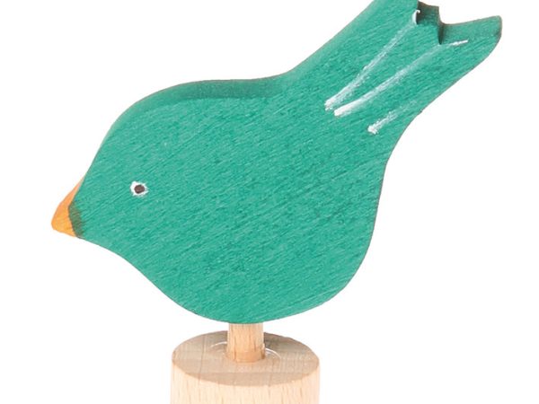 Grimm's Pecking Bird Decorative Figure