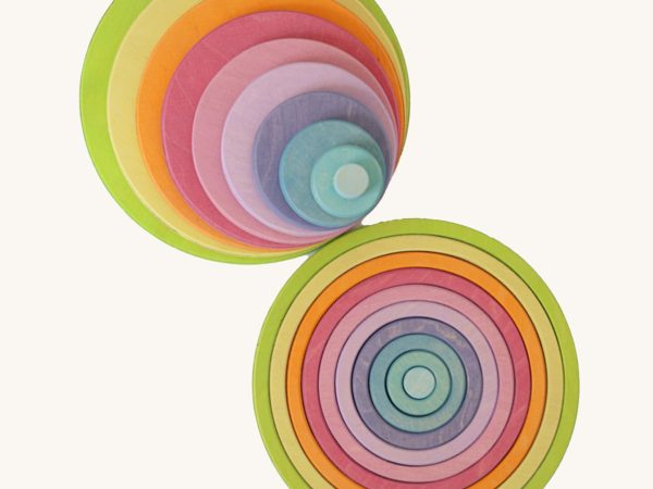 Grimm's Pastel Concentric Circles & Rings